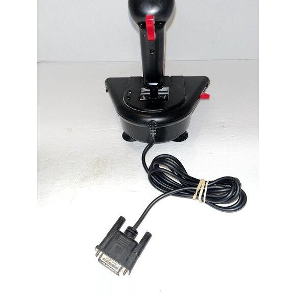 Vintage Kraft Systems Thunderstick Gaming Joystick PC Video Game Control 15 Pin - Picture 6 of 10
